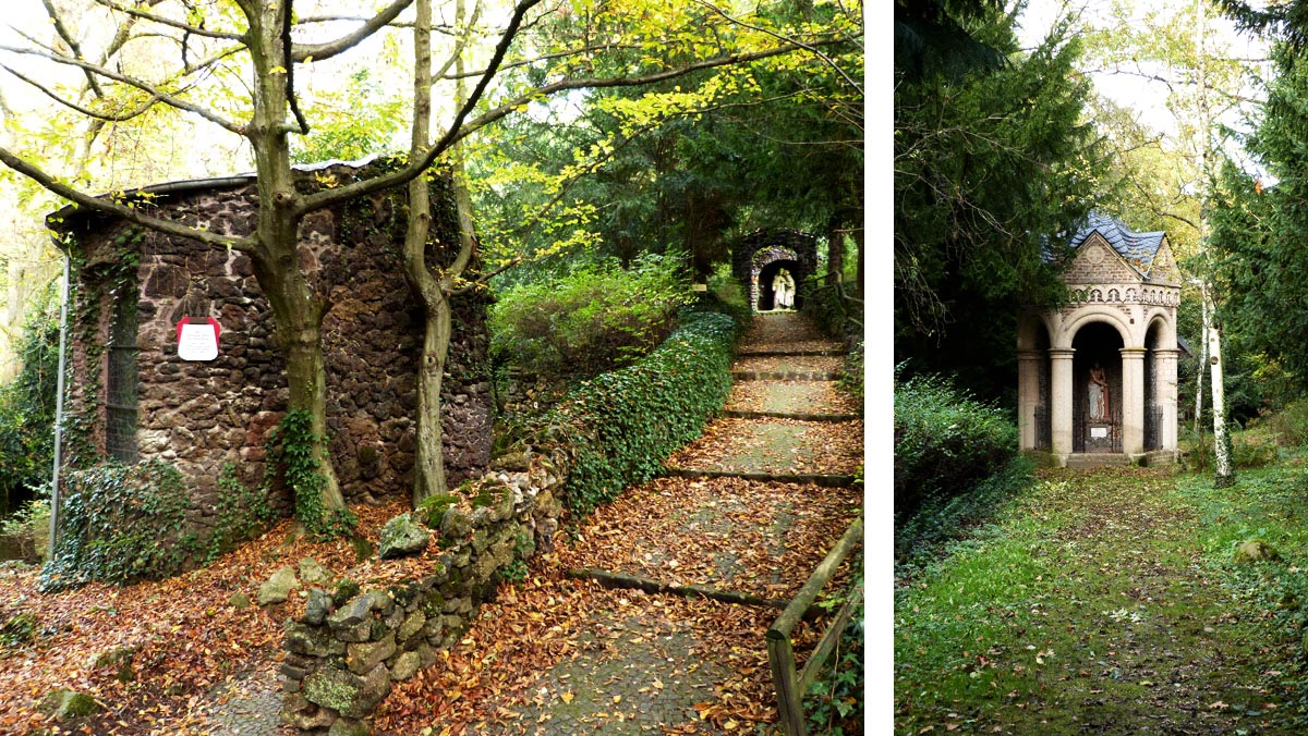 Die heiligen Orte von Arenberg - Startpunkt des Rundweg durch die Landschaftsbilderbibel