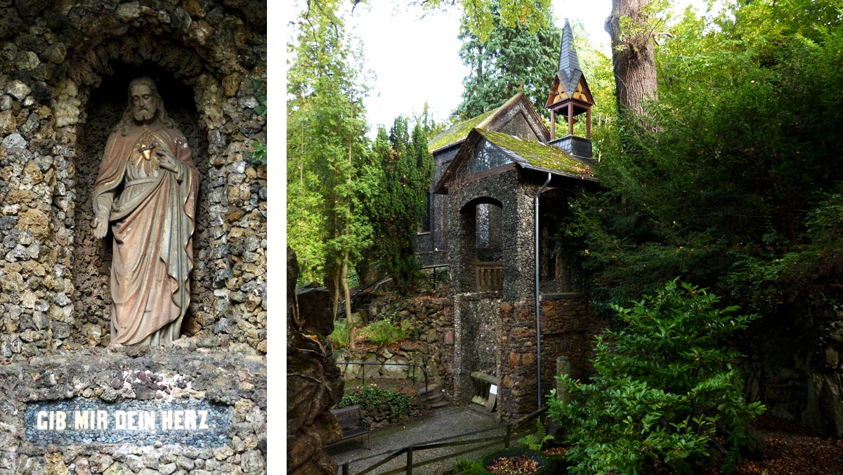 Erlösergarten und Erlöserkapelle in Arenberg