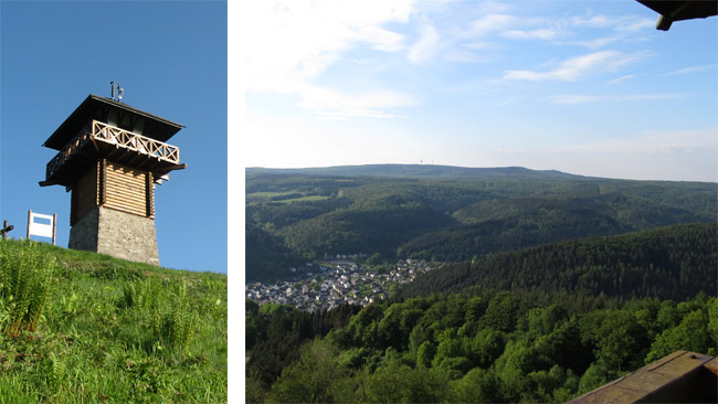 Limesturm Wachtposten (WP 1/84) auf dem Berg Großer Kopf, Arzbach