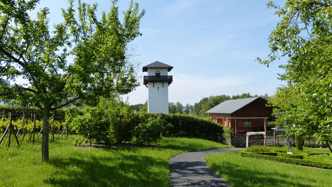 Freizeittipps vom Kutscherhaus - Wandern am Limes II - Limesturm und Römermuseum in Hillscheid